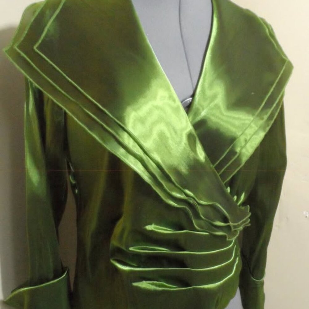 NWOT - Size 16 P - Faux Wrap Blouse